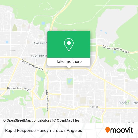 Rapid Response Handyman map