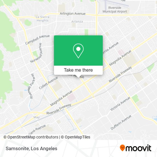 Samsonite map