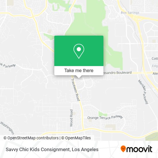 Savvy Chic Kids Consignment map