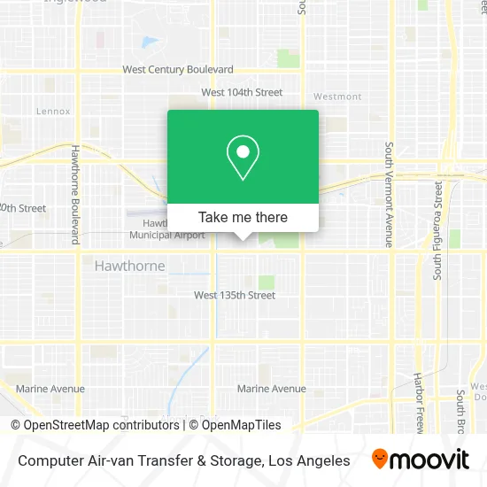 Computer Air-van Transfer & Storage map