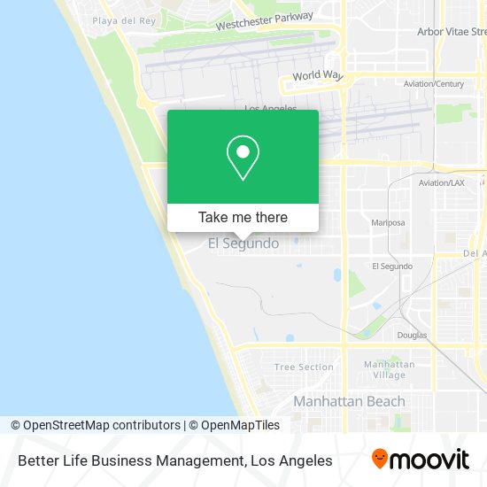 Mapa de Better Life Business Management