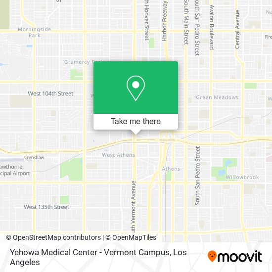 Yehowa Medical Center - Vermont Campus map