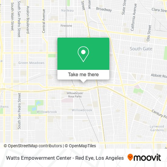 Mapa de Watts Empowerment Center - Red Eye