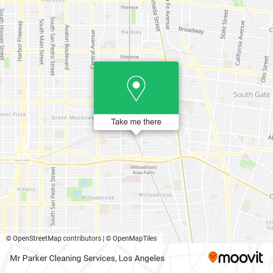 Mr Parker Cleaning Services map