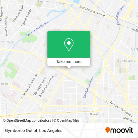 Gymboree Outlet map