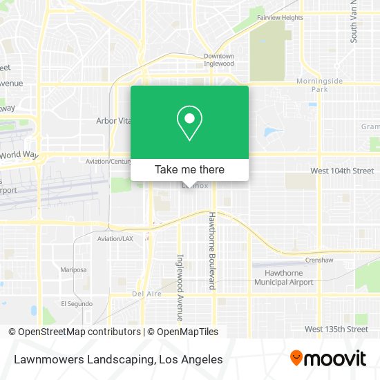 Mapa de Lawnmowers Landscaping