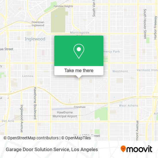 Mapa de Garage Door Solution Service