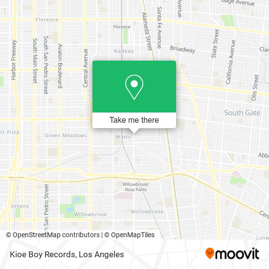 Kioe Boy Records map