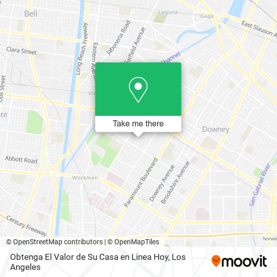 Mapa de Obtenga El Valor de Su Casa en Linea Hoy