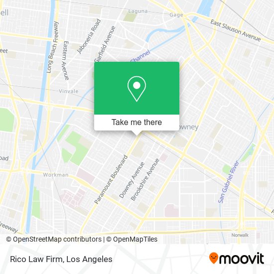 Rico Law Firm map