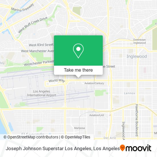 Joseph Johnson Superstar Los Angeles map