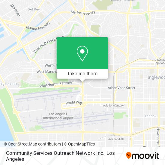 Community Services Outreach Network Inc. map