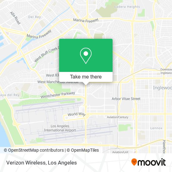 Verizon Wireless map