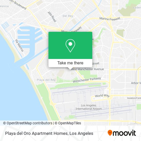 Playa del Oro Apartment Homes map