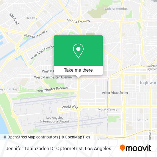 Mapa de Jennifer Tabibzadeh Dr Optometrist