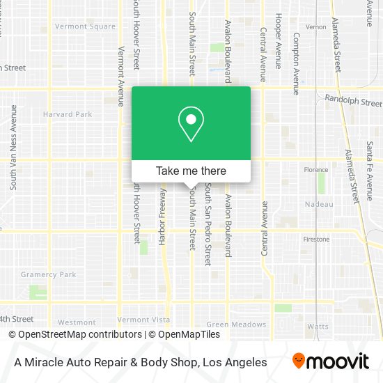 A Miracle Auto Repair & Body Shop map