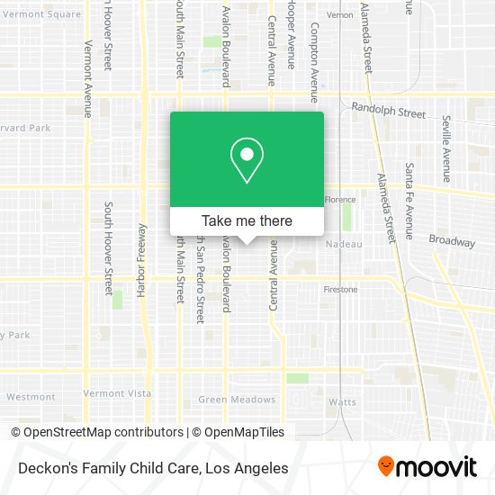 Mapa de Deckon's Family Child Care