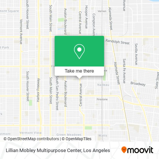 Lillian Mobley Multipurpose Center map