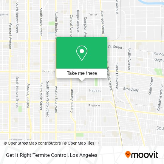 Mapa de Get It Right Termite Control