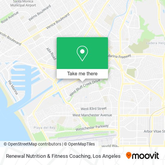 Renewal Nutrition & Fitness Coaching map