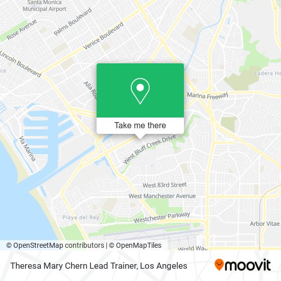 Theresa Mary Chern Lead Trainer map