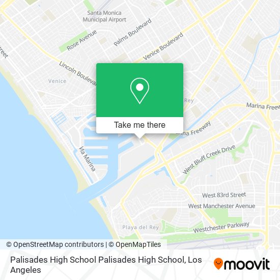 Mapa de Palisades High School Palisades High School