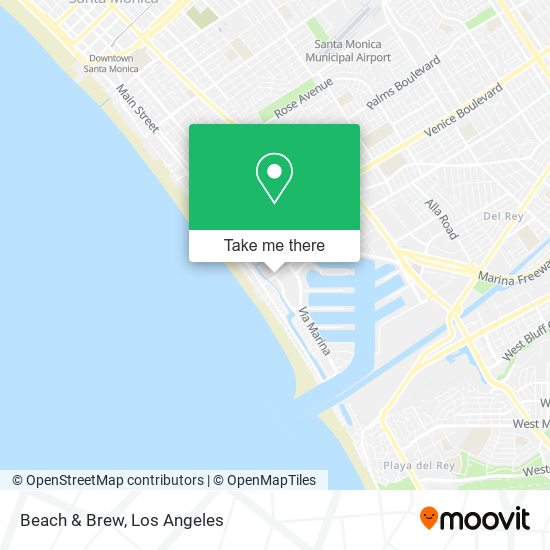 Mapa de Beach & Brew