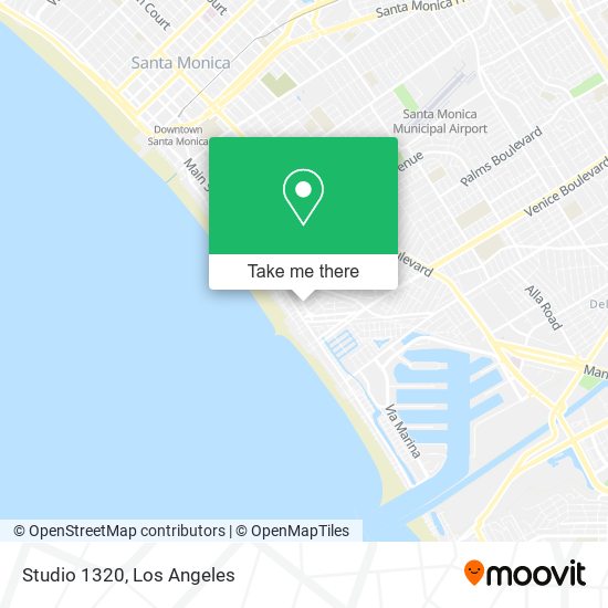 Studio 1320 map