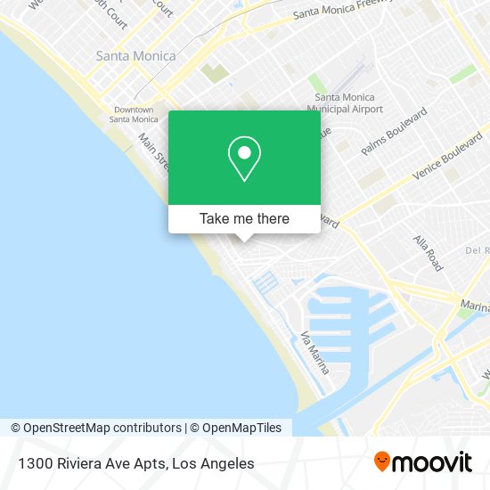1300 Riviera Ave Apts map