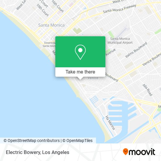 Mapa de Electric Bowery