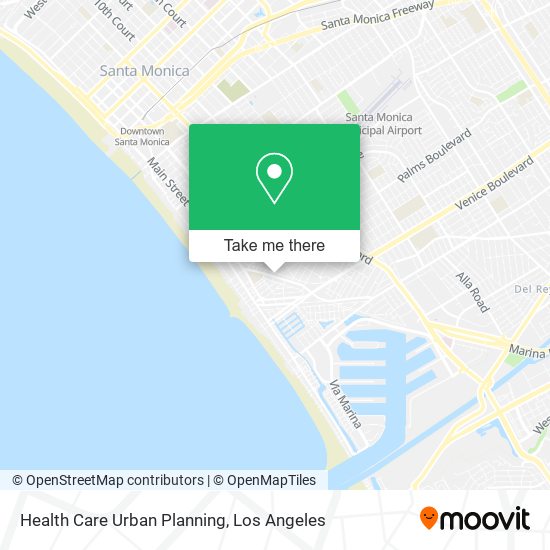 Mapa de Health Care Urban Planning