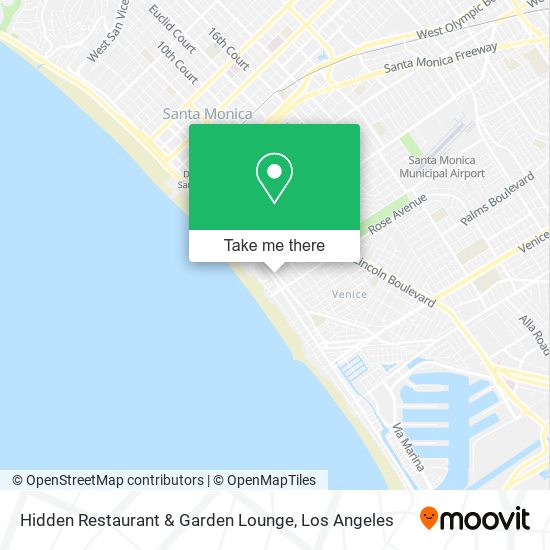 Hidden Restaurant & Garden Lounge map