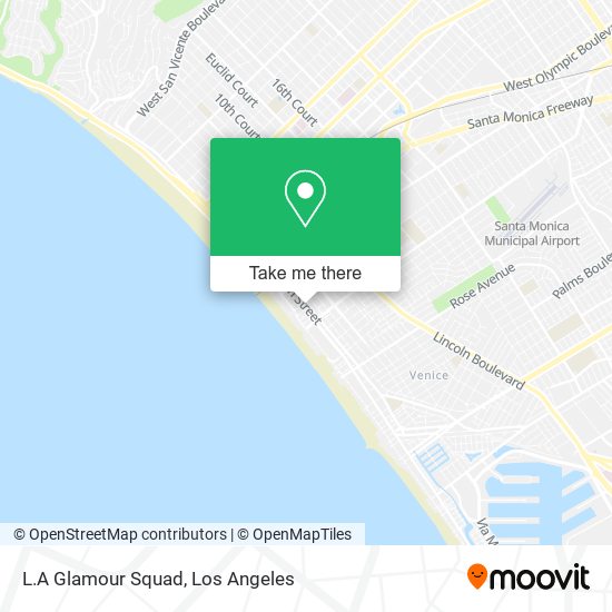 L.A Glamour Squad map