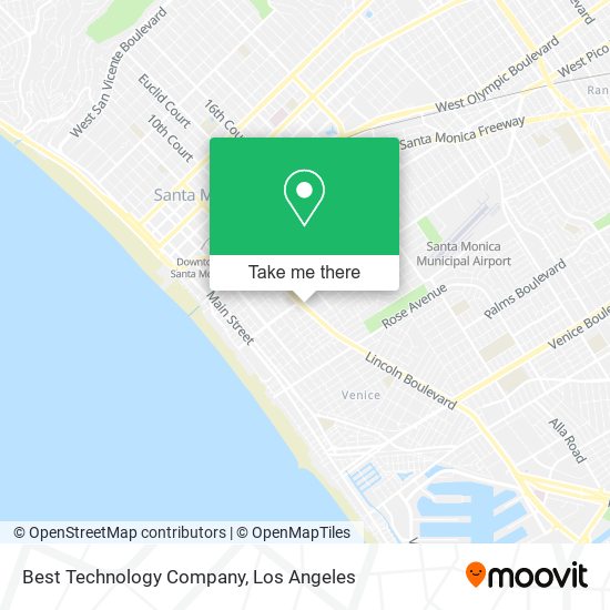 Best Technology Company map