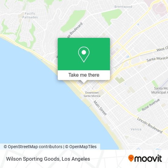 Wilson Sporting Goods map