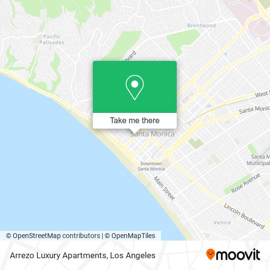 Mapa de Arrezo Luxury Apartments