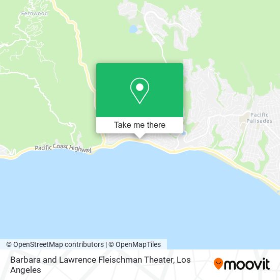 Barbara and Lawrence Fleischman Theater map