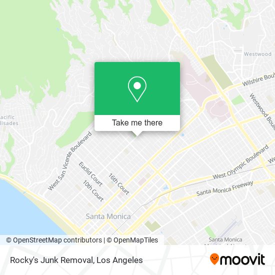 Rocky's Junk Removal map