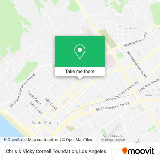 Chris & Vicky Cornell Foundation map