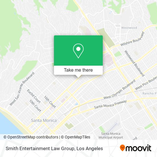 Smith Entertainment Law Group map