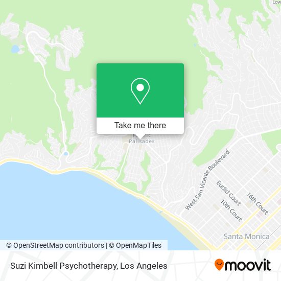 Mapa de Suzi Kimbell Psychotherapy