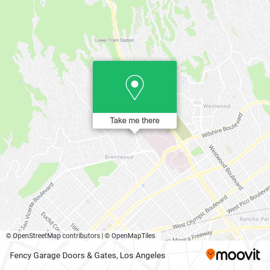 Mapa de Fency Garage Doors & Gates