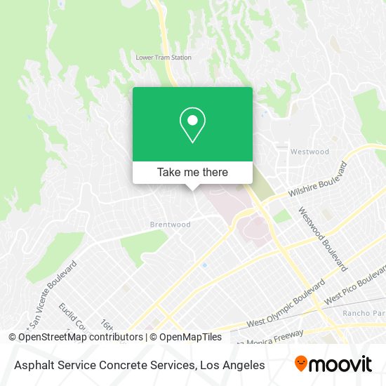 Asphalt Service Concrete Services map