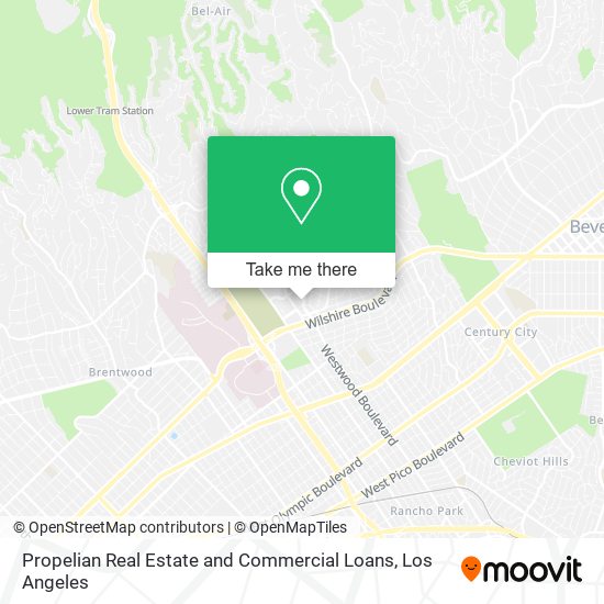 Propelian Real Estate and Commercial Loans map