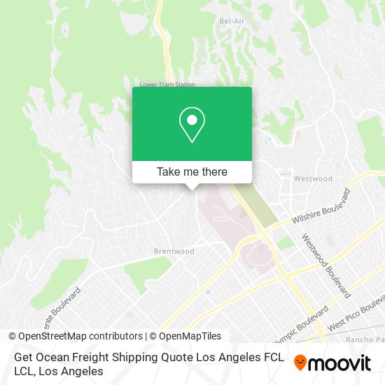Get Ocean Freight Shipping Quote Los Angeles FCL LCL map