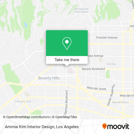 Ammie Kim Interior Design map