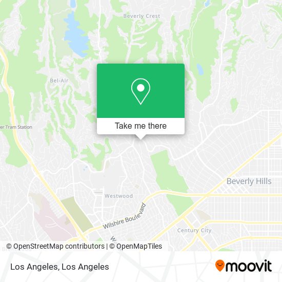 Los Angeles map