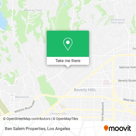 Ben Salem Properties map