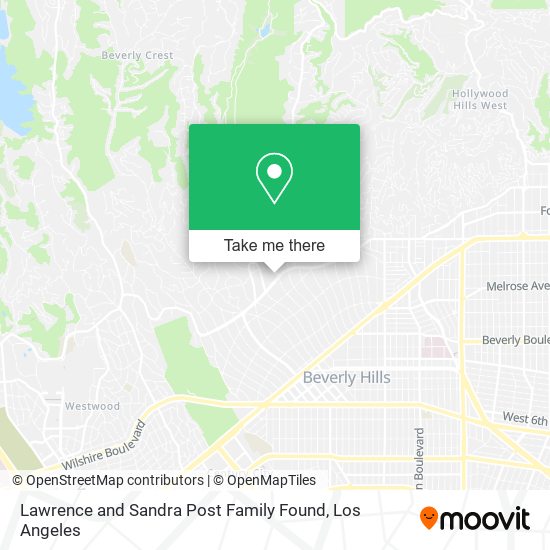 Mapa de Lawrence and Sandra Post Family Found