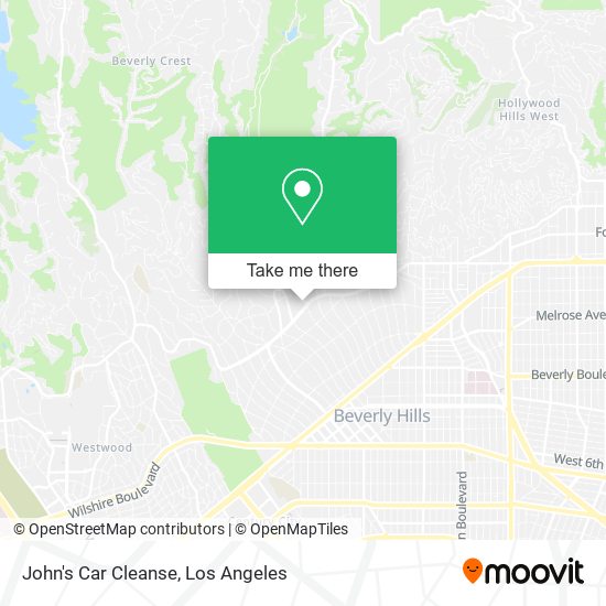 Mapa de John's Car Cleanse